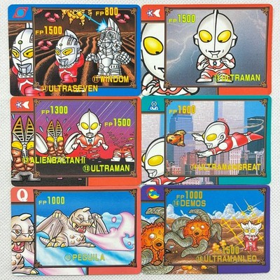 Ultraman Club Part7 14 Regular Karten Komplettsatz Banpresto 1992 Japan