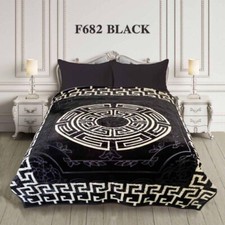 Thick King Size 2 Ply Soft Blanket - Double-Sided Warm Heavy Winter Bed Throw