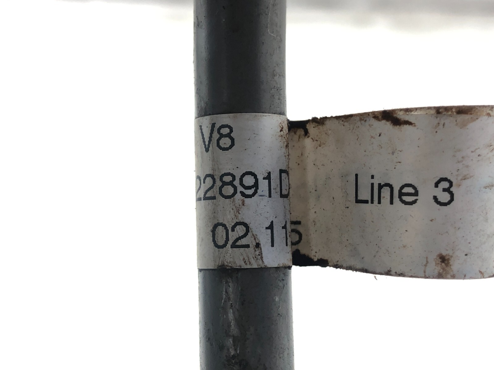 2014-2018 BENTLEY FLYING SPUR 4.0L V8 POWER STEERING OIL HOSE TUBE LINE OEM