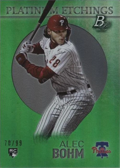 2021 Bowman Platinum - Alec Bohm #PET-10 for sale | eBay
