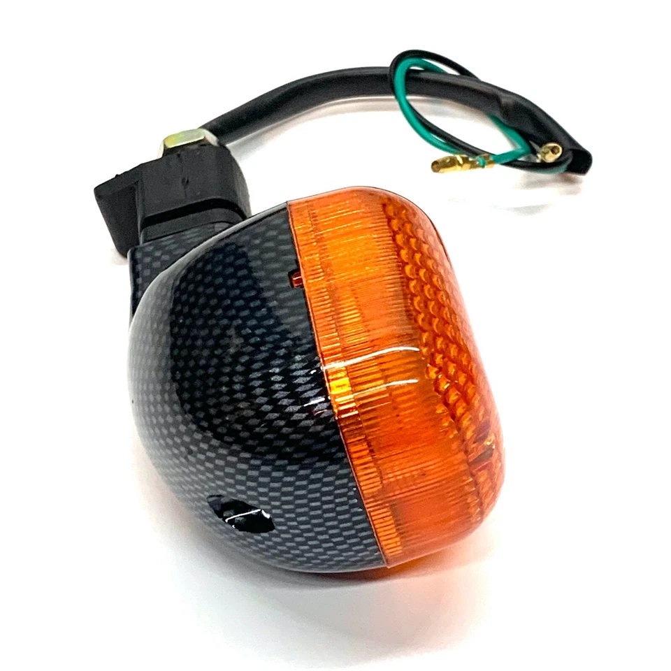 Señal de giro universal estilo Tomos - fibra de carbono L@@K A35 Sprint Targa LX Foto 4 de 4