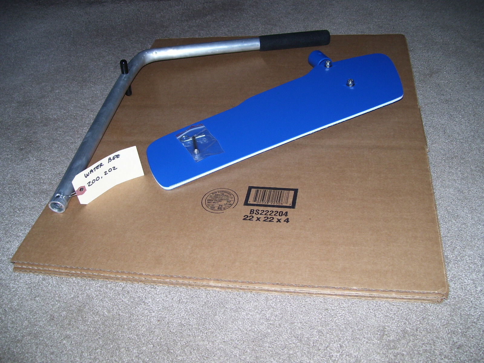 Pedal / Paddle boat rudder handle combo kit. 2 seater WB 200 202