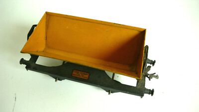 TRAINS HORNBY / HACHETTE ECH/SCALE O 1/43 - WAGON BENNE A BASCULE ROUGE