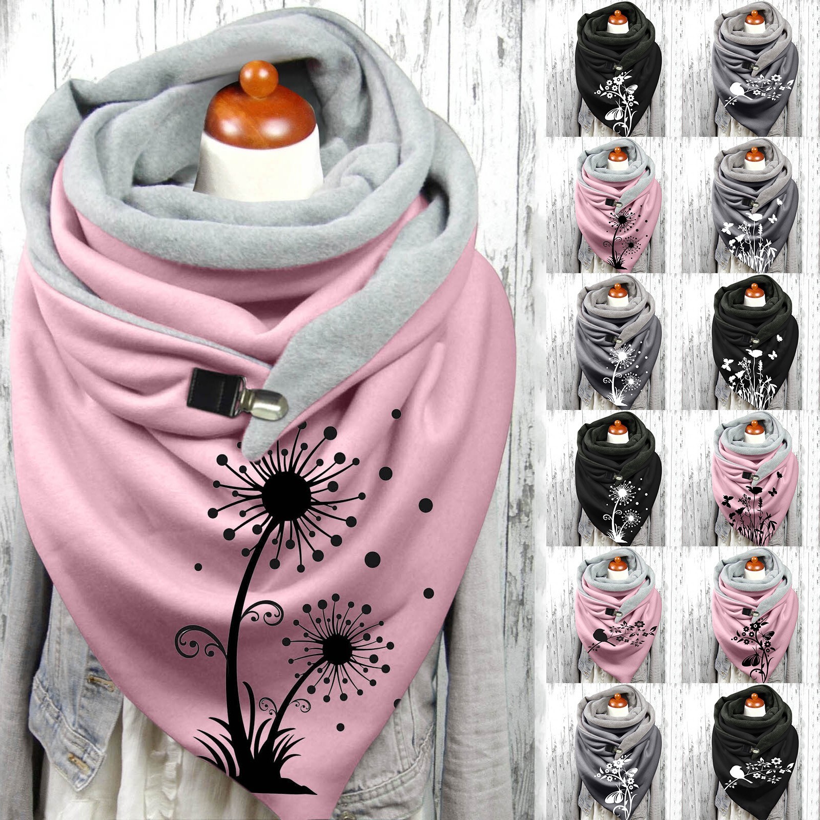 cotton winter scarves