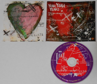 Yeah Yeah Yeah  Cheated Hearts  U.S. promo cd