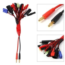 19in1 RC Lipo Battery Multi Charging Lead Adapter Cable Wire 19 Different Plugs