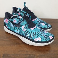Nike Solarsoft Moccasin SP Floral Pack Trainers UK 10 Green Multicolour Sneakers