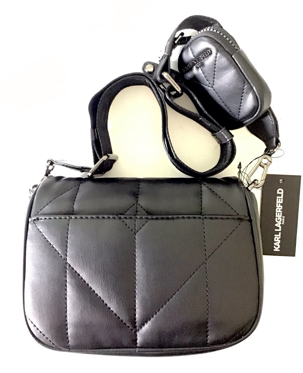 関税送料無料【KARL LAGERFELD】PADDED NYLON POUCHETTE Karl Lagerfeld Code: US-KL-39-600-LH3EG2DE Price:3000