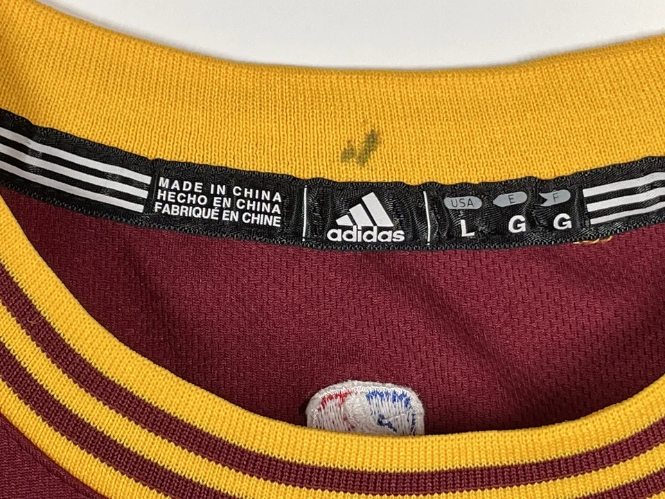 Adidas NBA Lebron James Cleveland Cavaliers #23 Jersey Boys Youth Large Vintage - Image 3 of 4