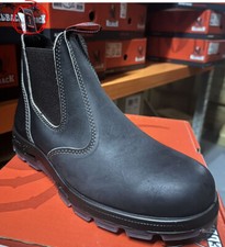 Redback Men's Easy Escape Elastic Sided Soft Toe Work Boot UBOK Tag Size 9/10US