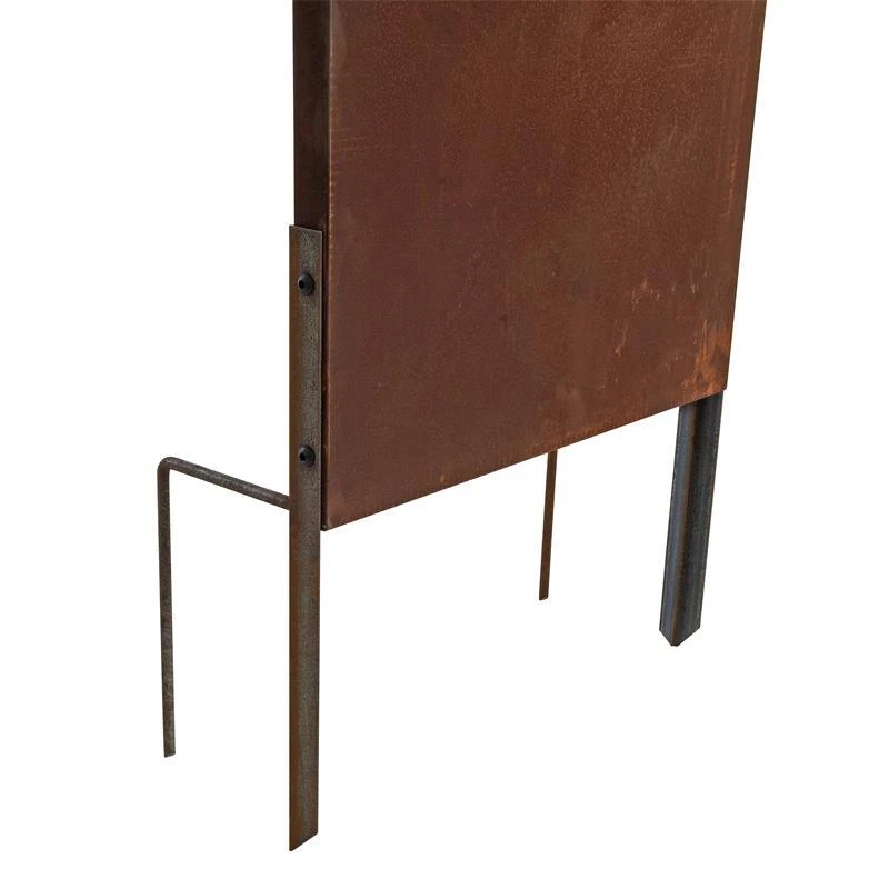 Sichtschutz-Element  Edelrost 150 cm Sichtschutzwand Gartendekoration Metall - Bild 4 von 4