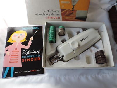 Vintage Singer Zig-Zag Professional Buttonholer for SLANT NEEDLE Part # 102577