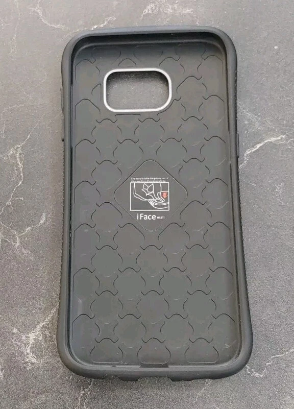 Funda iFace Mall negra para Samsung Galaxy S7 Edge cubierta Foto 2 de 2