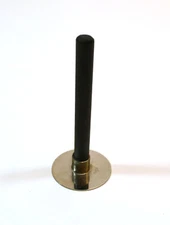 Eisco Labs Ebonite Rod Proof Plane with 1.5in Diameter Brass Disc