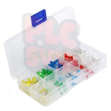 150pcs 5mm 3mm LED Light White Red Green Yellow Assorted Emitting Diode M8