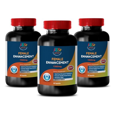 Herbal harmony support - FEMALE ENHANCEMENT - Stamina focus booster 3 Bottles