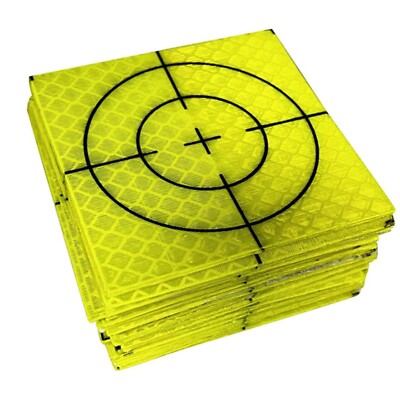 For the Total Station Survey 100 pieces of 60/20/30/40/50/80/100mm green Reflect