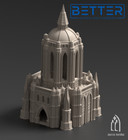 Chapel, Augusta - Gothic City, Fantasy, Sci-Fi Grimdark, wargame terrain, RPG