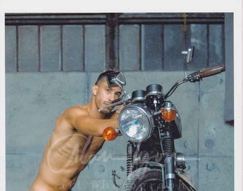 Alan Lyon Original Male Photo gay interest (20) Mick motorcycle