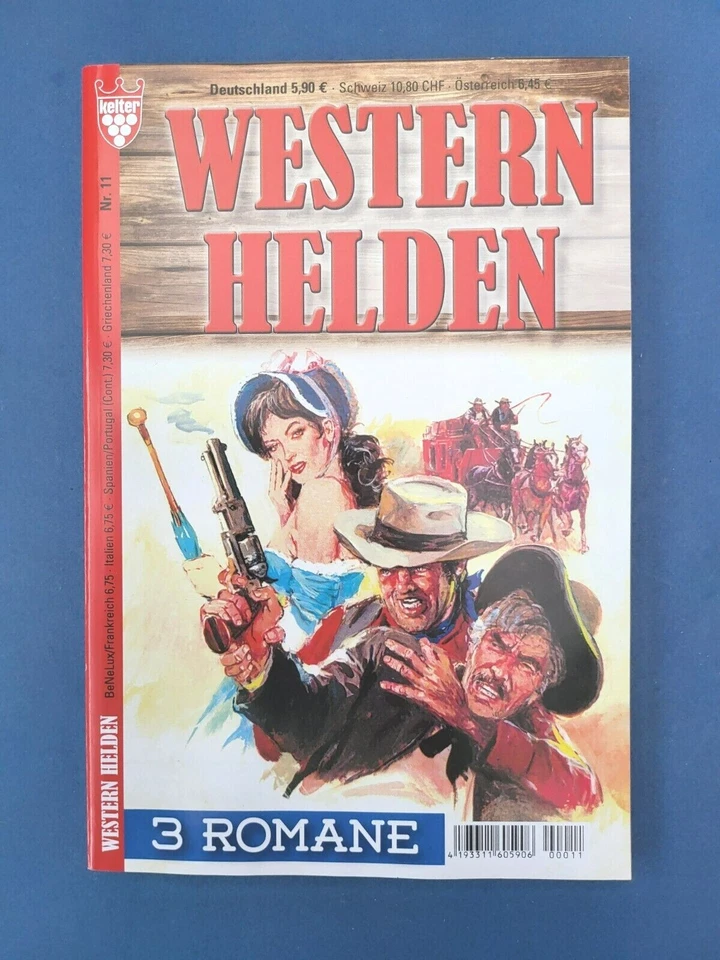 Kelter WESTERN HELDEN Nr.11 ... 3 spannende Wild-West-Romane ... NEU - Bild 1 von 1