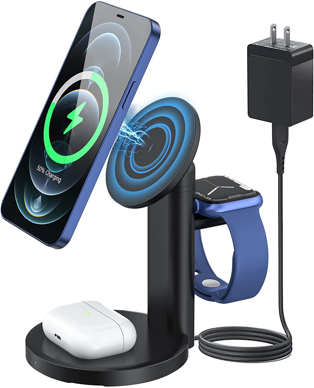 Wireless Charger for Apple Charging Station-image