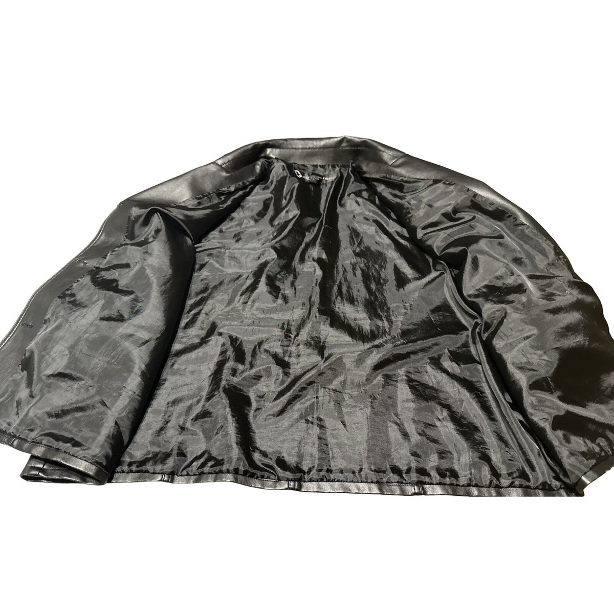 Outer Edge Women's Black Polyurethane Jacket Coat Size XL | eBay Outer Edge Women's Black Polyurethane Jacket Coat Size XL | eBay