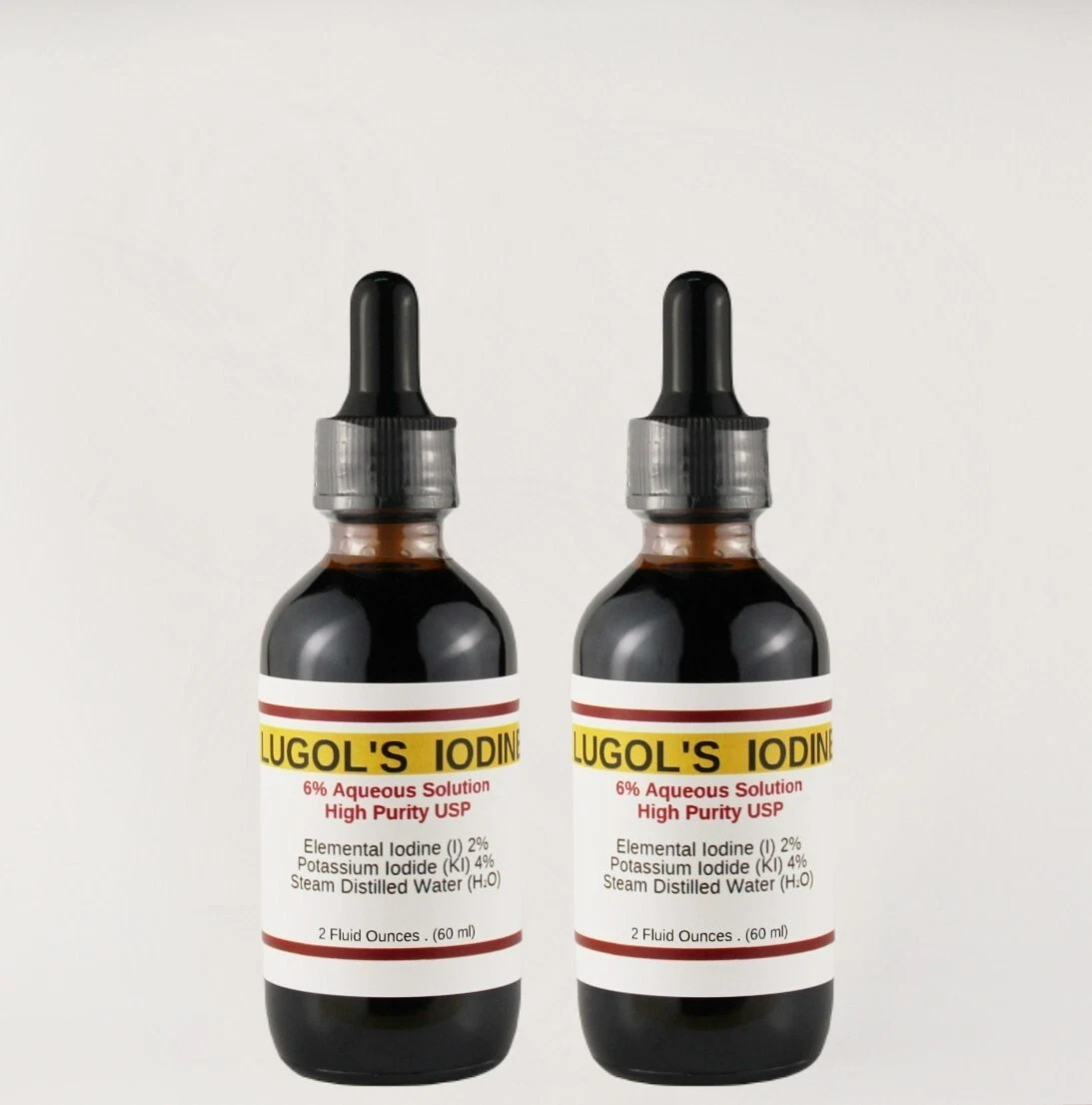 Lugol s Iodine Solution 2 2 oz Two Pack 2 bottles
