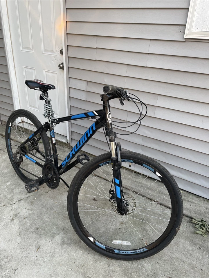 2015 Schwinn Addison City Hybrid Bike 17" Medium 7 Speed Grip VBrake USA Shipper - Image 4 of 4