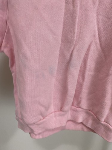 VTG Barbie For Girls Promo Raglan Pink 80s Crewneck Sweatshirt Size YOUTH M - Picture 5 of 6