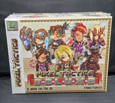 Pixel Tactics Deluxe Board Game by Level 99 Games BRAND NEW SEALED 