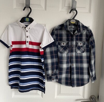 Kinder NEXT Shirt und Polo Shirt Outfit Paket 2 Artikel - Alter 6 Jahre