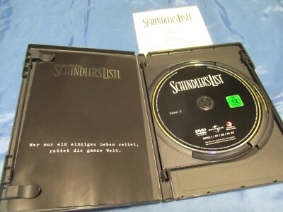 Schindlers Liste , 2 - DVD - Edition , Spielfilm  FSK 12  , Film  Kunst / Archiv