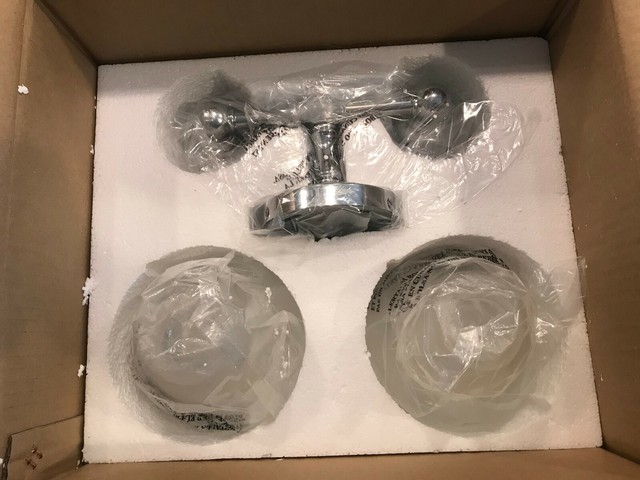 Pottery Barn Sussex Sconce Double Chrome For Sale Online Ebay