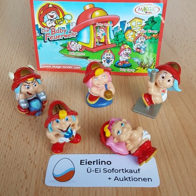 Top Kinder Surprise Set Baby Firefighters Mint 1 3 Figurines Fire Brigade Ebay Top Kinder Surprise Set Baby Firefighters Mint 1 3 Figurines Fire Brigade Ebay