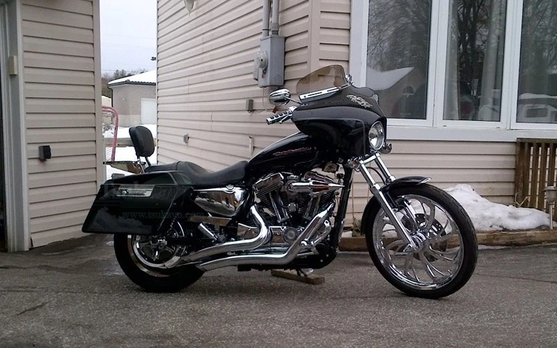 Sportster hard 2025 saddlebags
