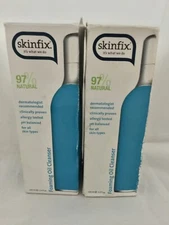 Skinfix Foaming Oil Cleanser 3.4 Oz. each set 2 vintage unused