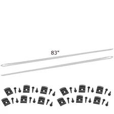 1968 1969 Chevy Impala Super Sports Rocker Panel Moldings Pair w/Clips&Hardware