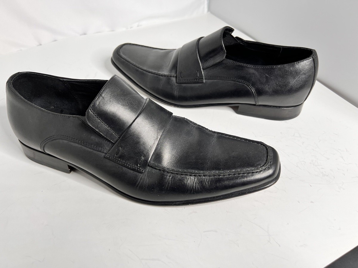 Size 9 Gordon Rush Lavorazione Artigiana Black Loafer  display picture 1