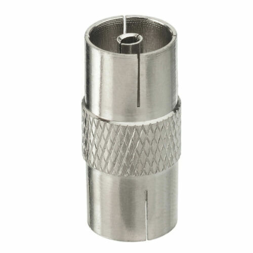 1-5 x PAL Female to PAL Female Socket Joiner Coaxial Cable TV Antenna Connector - Picture 3 of 10