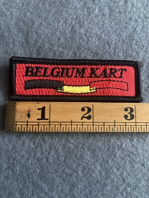 Belgium Kart Go Cart Patch A8