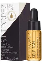 St. Tropez Self Tan Luxe Tan Tonic Glow Drops ~ Travel Size 0.17 Fl Oz
