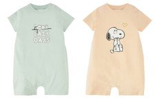 SNOOPY PEANUTS Baby  Pyjama Schlafanzug Somme...