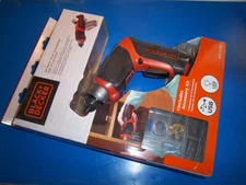 NEW Cordless Pivot Powered Screw Driver Charger & Accessories Kit Included 