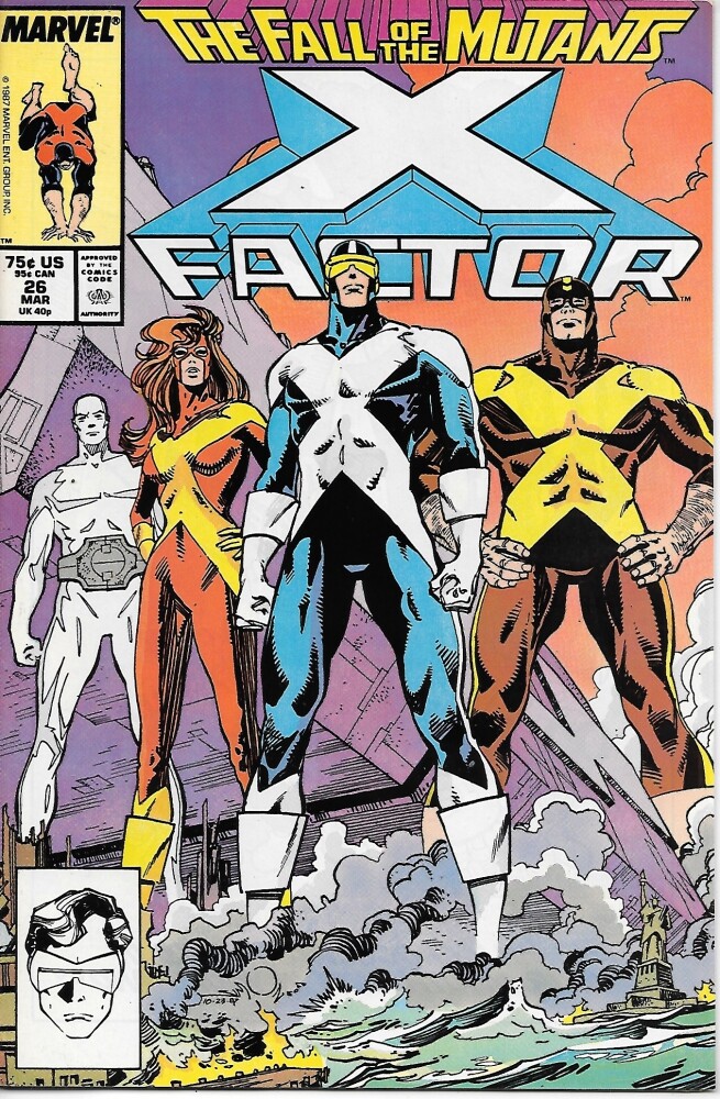 その他 X-Factor - The Lethal Factor COMIC BOOK - X-FACTOR MARVEL #28 MAY 1988 VF+ L@@K!! | eBay
