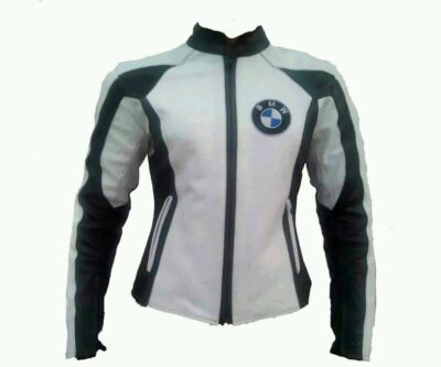 Women BMW Motorcycle Biker Leather Jacket Ladies Racing Motorbike