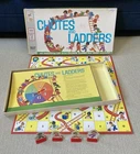 Vintage 1972 Milton Bradley Chutes and Ladders Board Game 100% Complete