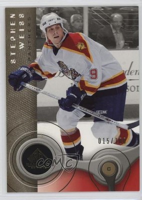 2005-06 SP Game Used Edition Gold 15/100 Stephen Weiss #42 0uj7