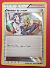 Pokémon TCG Professor Sycamore 107a/122 XY Breakpoint Holo Trainer Card NM