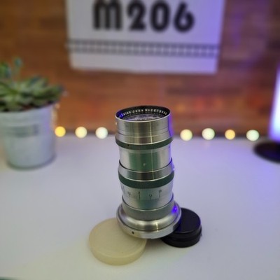 Carl Zeiss Jena Sonnar 1:4 f=13,5cm für Contax Messsucherkameras mit Kappen. bmay