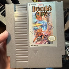 Castlevania III Draculas Curse NintendoNES 1990) Authentic Cartridge Only tested